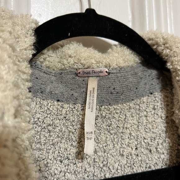 Free People Mixed Medium Knit Jacket - Picture 4 of 8